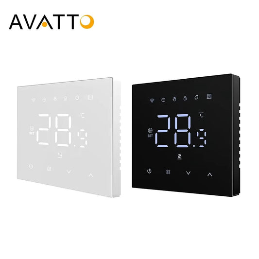 Avatto MATTER termostaatti sähköiselle lattialämmitykselle WT410MATTER-EH-16A