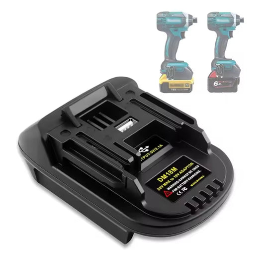 Milwaukee \ Dewalt - Makita Li-ion Akku adapteri