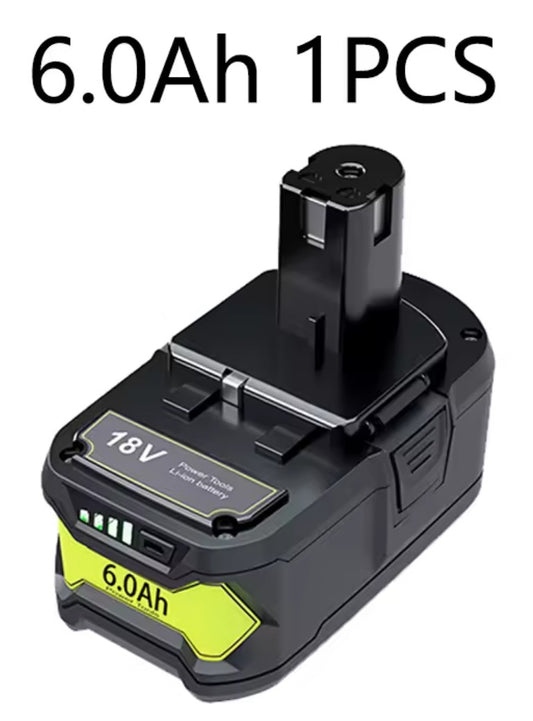Ryobi One+ 18V 6Ah Li-ion tarvikeakku
