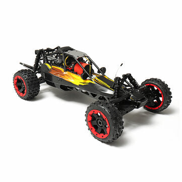 ROFUN Baja 1/5 2.4G RWD RC auto 29cc 2-tahti moottorilla (RTR)